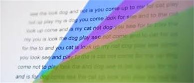 Visual Dyslexia Testing